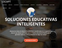 Tablet Screenshot of cecapt.com